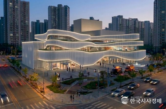 운정중앙역 문화공연 콤플렉스 조감도(대표)