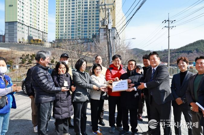 태백시, 황지초 통학로 안전 확보 요구