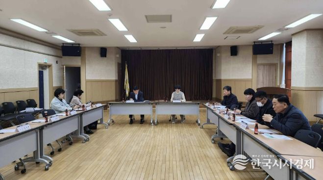 우강면 지역사회보장협의체 회의