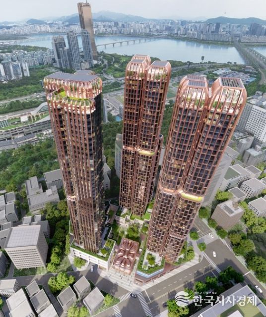 노량진 구청사 부지 개발 조감도