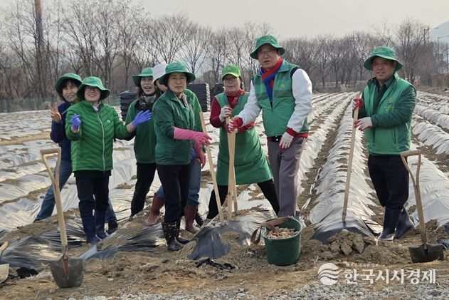 새마을운동 하남시지회, ‘이웃사랑 실천 휴경지 경작’ 사업 실시
