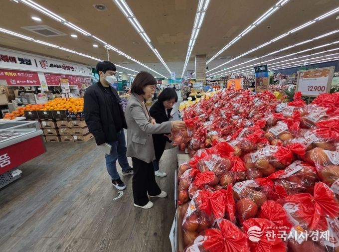 물가 모니터링 현장 모습