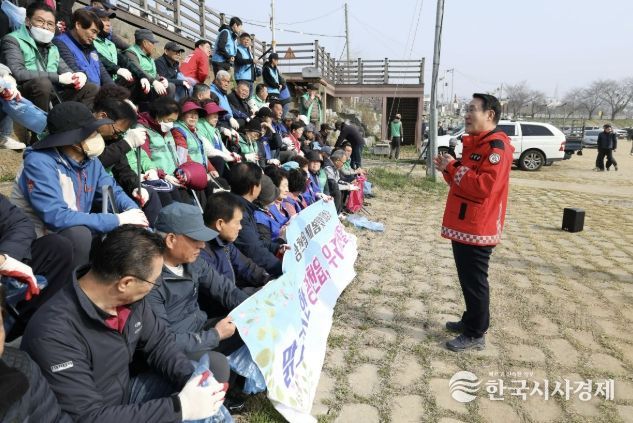 홍성군 광천읍, 지역민 참여 새봄맞이 대청소 성료