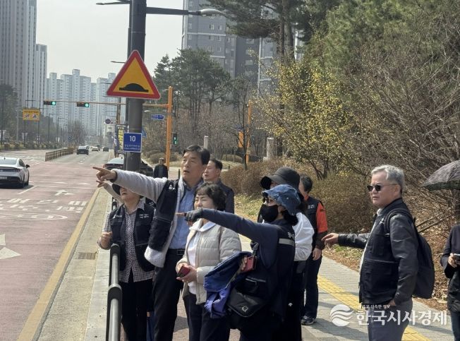 수원시 장안구 정자1동, ‘찾아가는 마을 톡(Talk)파원’순찰 진행