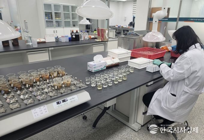 임실군농업기술센터 공익직불제 이행점검 토양검사 실시