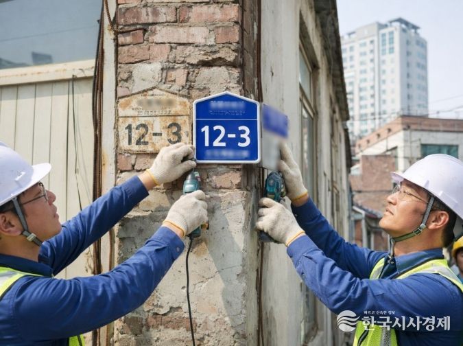 장흥군, 노후 건물번호판 무상 교체