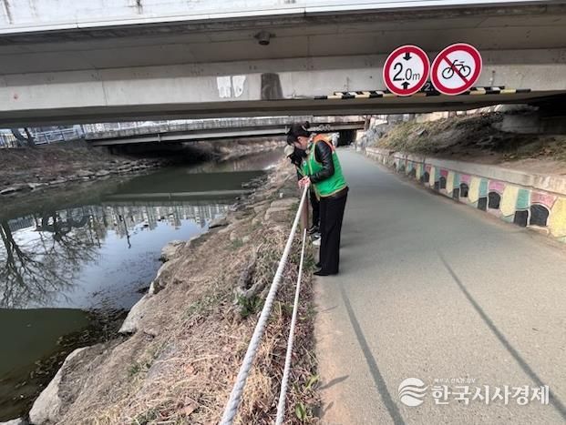 작전서운동 자율방재단, 재난취약지역 안전점검 강화