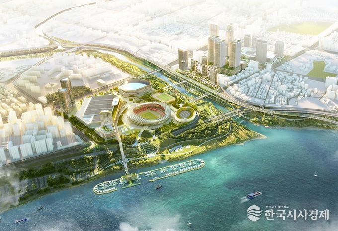 국제교류복합지구 조감도