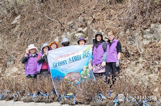 옹진군자원봉사센터, 소이작도 철쭉 식재 ‘Green 스마일 옹진’ 본격 추진