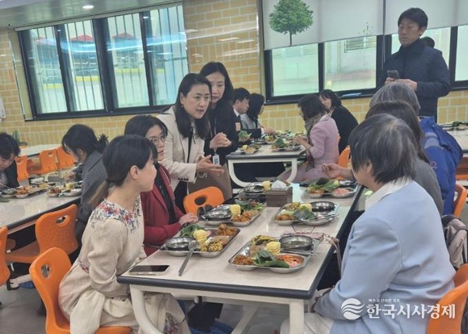 화성오산교육지원청, 자율선택급식 우수사례 일본 방문단에 소개