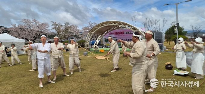 구미 발갱이들소리, 지산샛강에 울려 퍼지다