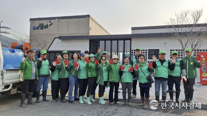 청소 현장 사진