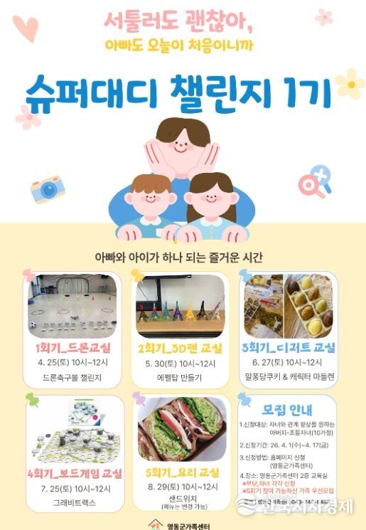 ‘슈퍼대디 챌린지’ 1기 참여자 모집