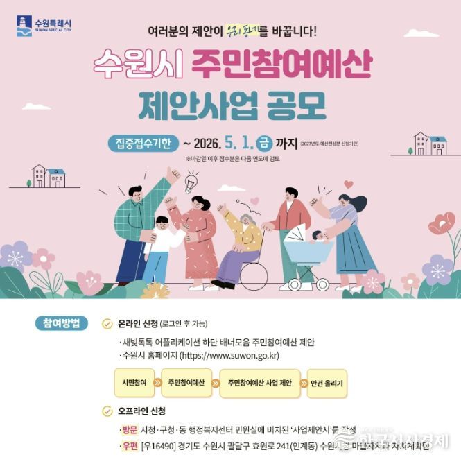 2026년 주민참여예산 홍보물