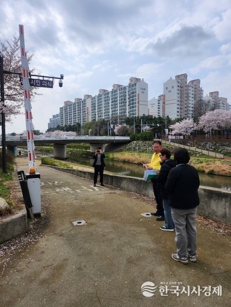 이성호 평택부시장, 우기 대비 주요 하천 긴급 현장점검