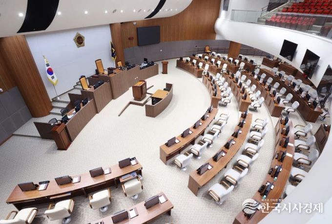 충남도의회 본회의장