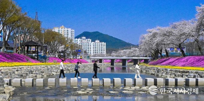 공약이행평가 3년연속 sa등급(경천 양지천 수변개발사업 사진)