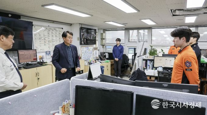 소방서 격려 사진