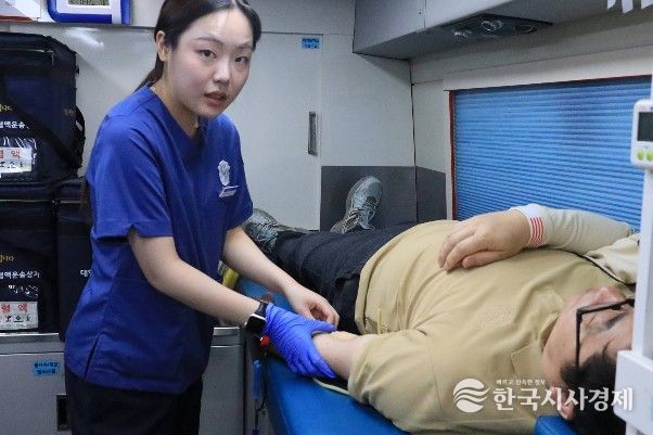 어린이 벼룩시장 헌혈