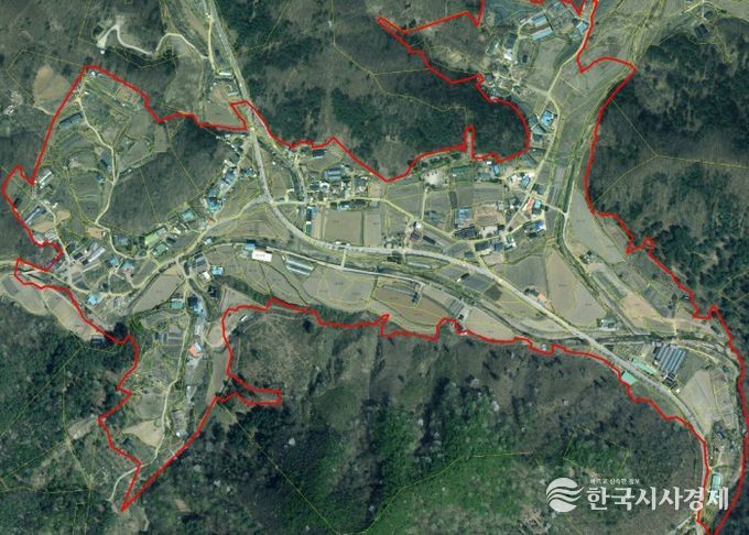 시우지구 항공사진