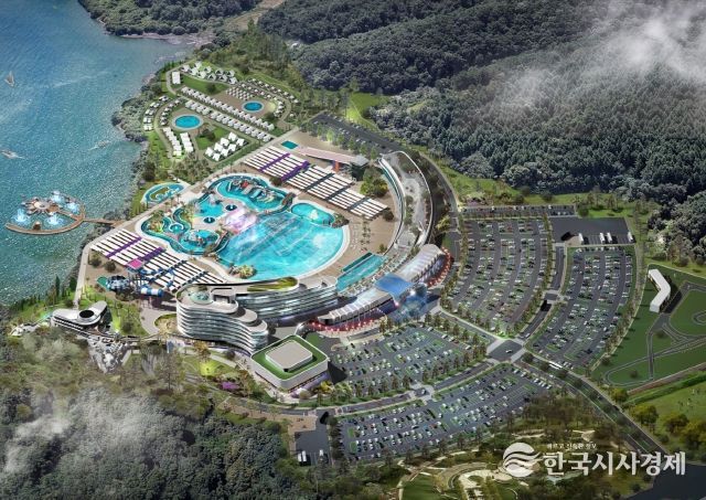 청주시, 1천500억원 관광시설 민간자본 유치 협약 체결. 사진(예상조감도)